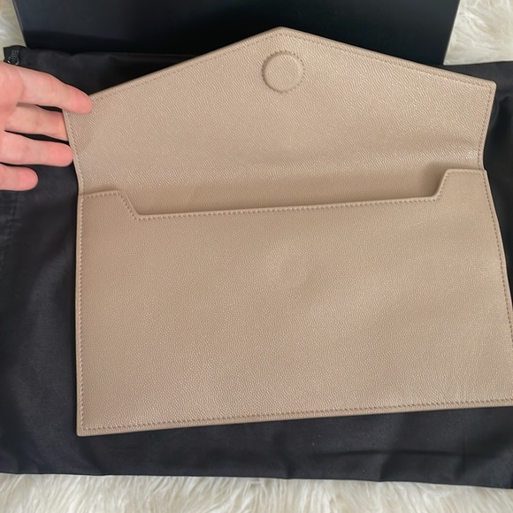 YSL Uptown Beige Pouch - Picture 8 of 16